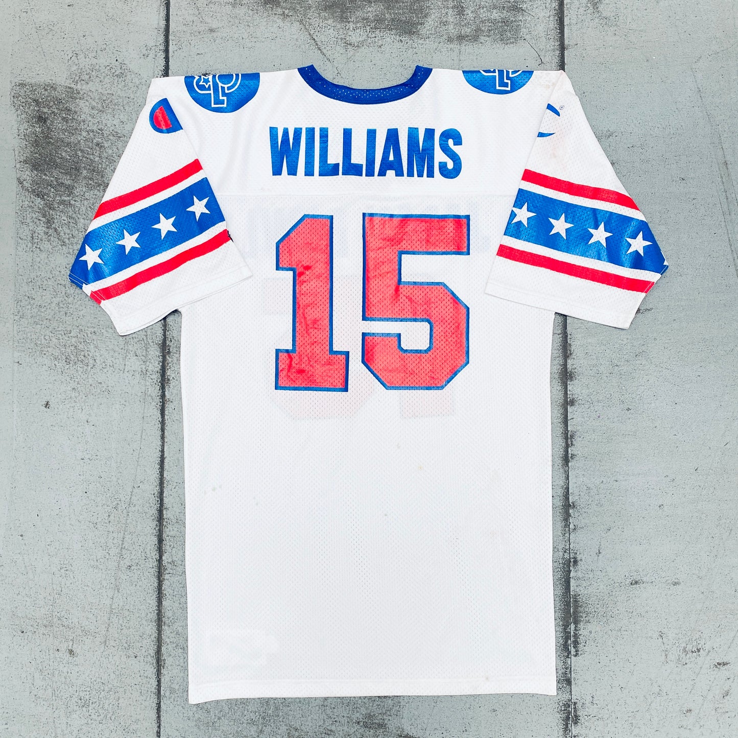 Japan Bowl: 1986 No. 15 Williams Game Worn Team West Champion Jersey (L)