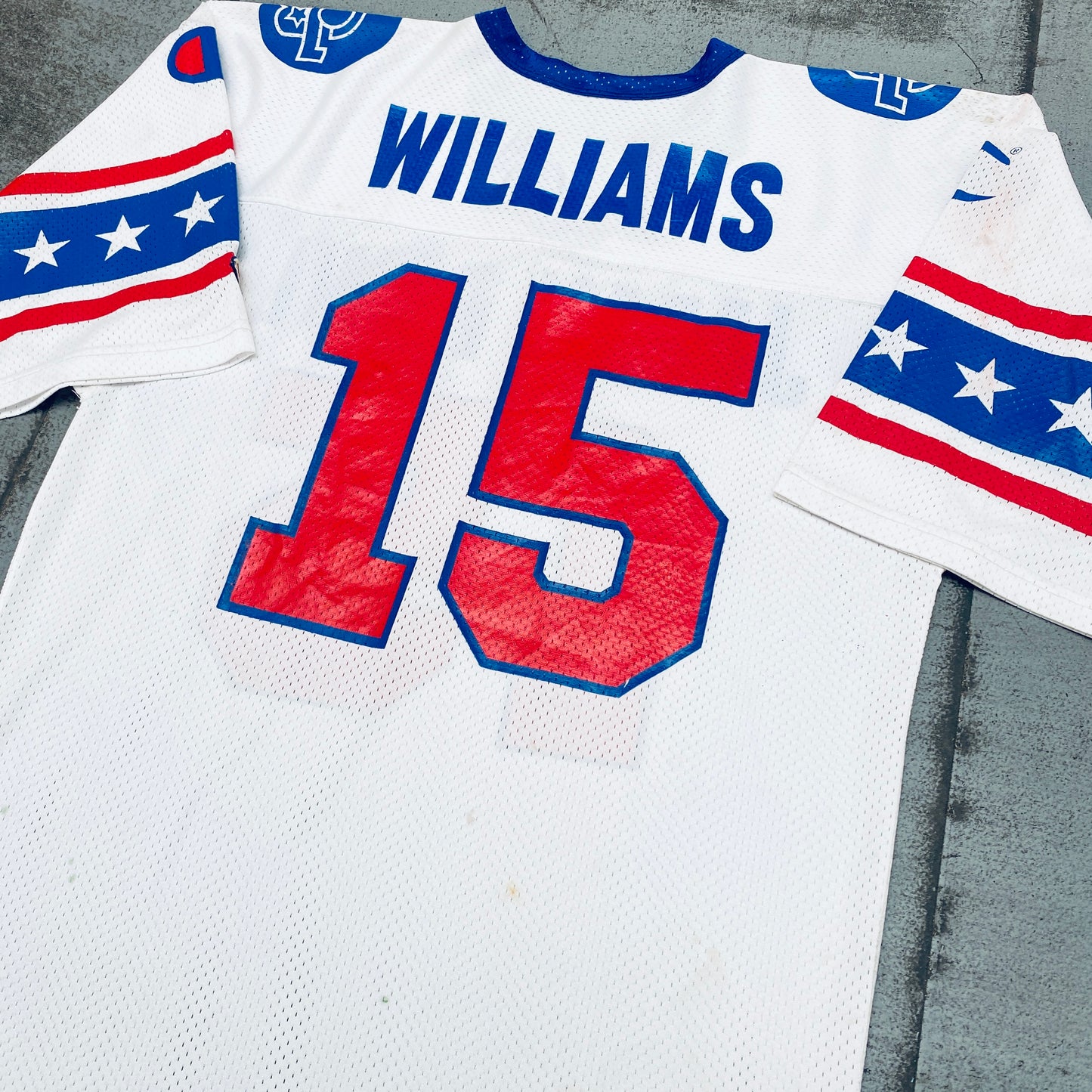 Japan Bowl: 1986 No. 15 Williams Game Worn Team West Champion Jersey (L)