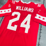 Japan Bowl: 1987 No. 24 Williams Game Worn Team West Champion Jersey (L)