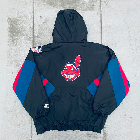 Atlanta Braves: 1990's 1/4 Zip Starter Breakaway Jacket (XL) – National  Vintage League Ltd.