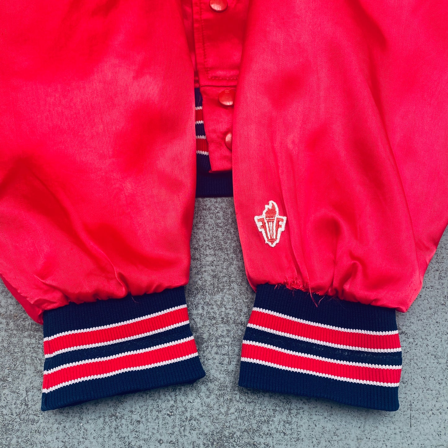 St. Louis Cardinals: 1980's Satin Lightweight Bomber Jacket (L/XL)