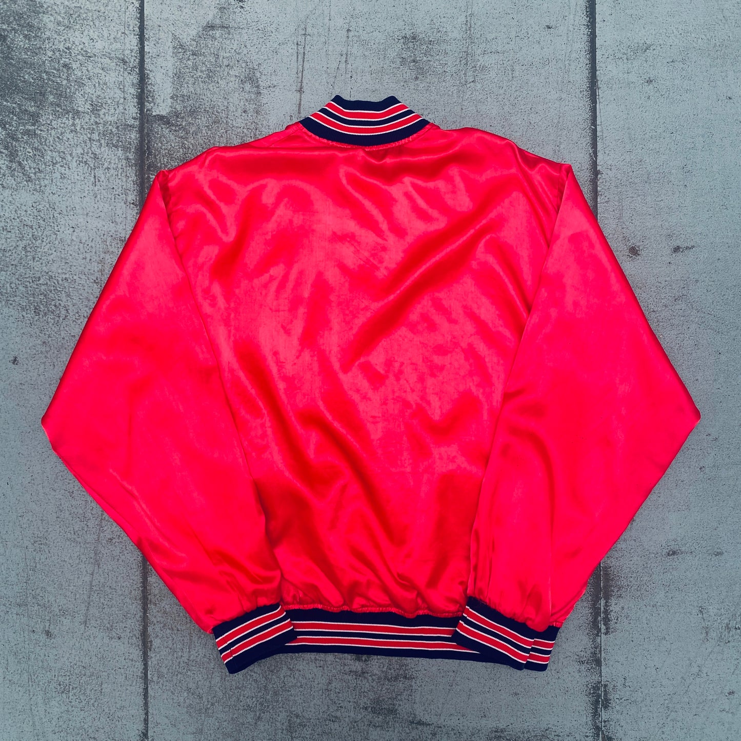 St. Louis Cardinals: 1980's Satin Lightweight Bomber Jacket (L/XL)