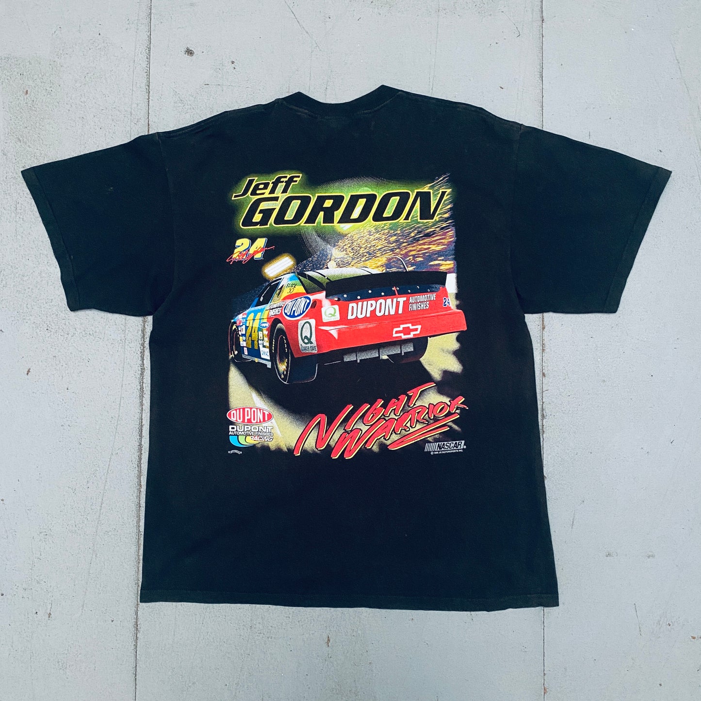 NASCAR: 1998 Jeff Gordon All Over Print Chase Authentics Tee (L)