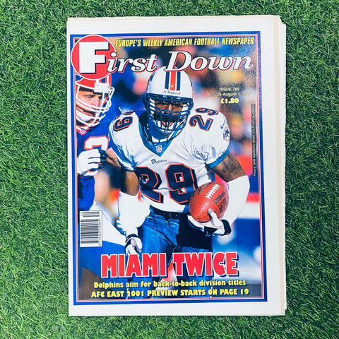 First Down Newspaper Issue 789. July 26 - August 1, 2001