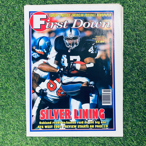 First Down Newspaper Issue 791. August 9-15, 2001