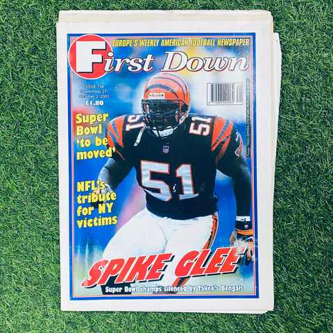 First Down Newspaper Issue 798. September 27 - October 8, 2001