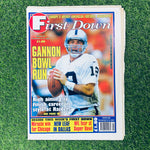 First Down Newspaper Issue 804. November 8-14, 2001