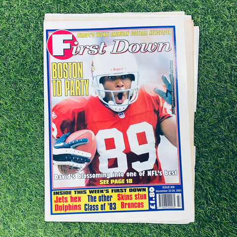 First Down Newspaper Issue 806. November 22-28, 2001