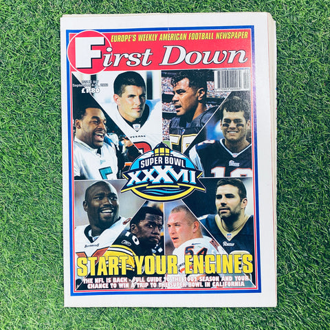First Down Newspaper Issue 847. September 4-11, 2002