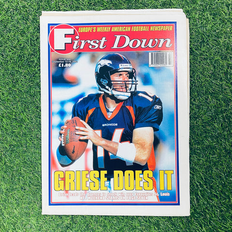 First Down Newspaper Issue 848. September 12-18, 2002
