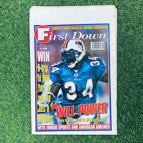First Down Newspaper Issue 852. October 10-16, 2002
