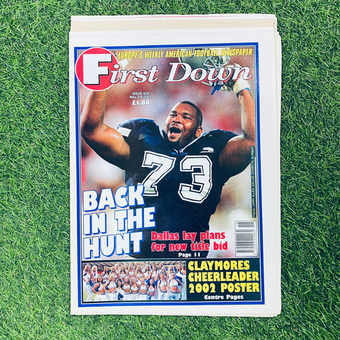 First Down Newspaper Issue 829. May 2-8, 2002