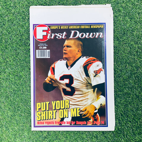 First Down Newspaper Issue 830. May 9-15, 2002
