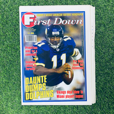 First Down Newspaper Issue 863. December 26 - January 1, 2003