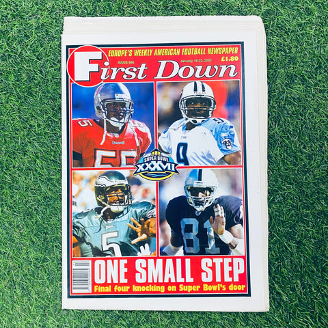 First Down Newspaper Issue 866. January 16-22, 2003