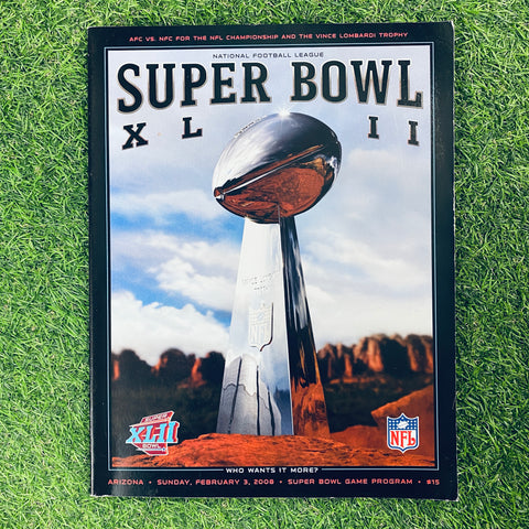 New York Giants: Super Bowl XLII Game Program