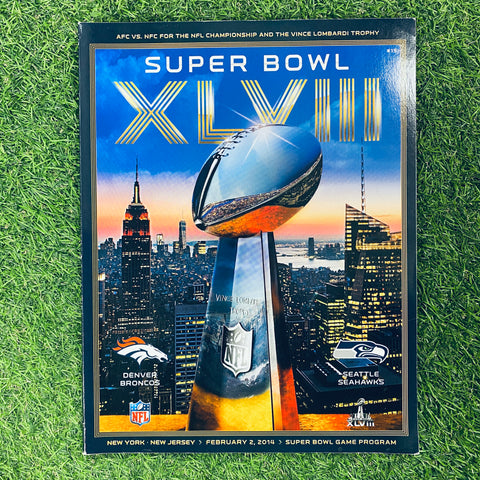 Seattle Seahawks: Super Bowl XLVIII Game Program