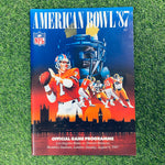 American Bowl '87. Official Game Programme, Los Angeles Rams vs Denver Broncos, August 9, 1987