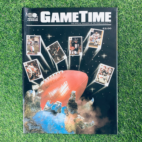 Game Time 1992 The Official Magazine Of The World League