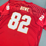 Kansas City Chiefs: Dwayne Bowe 2009/10 w/ AFL 50th Season Anniversary Patch (XL)