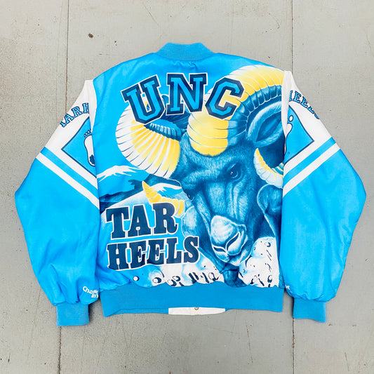 North Carolina Tar Heels: 1990's Chalk Line Fanimation Bomber Jacket (XL)