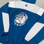 Georgetown Hoyas: 1990's 1/4 Zip Breakaway Starter Jacket (XL)