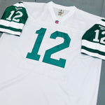 New York Jets: Joe Namath 1968 Throwback Jersey - Stitched (XXL)