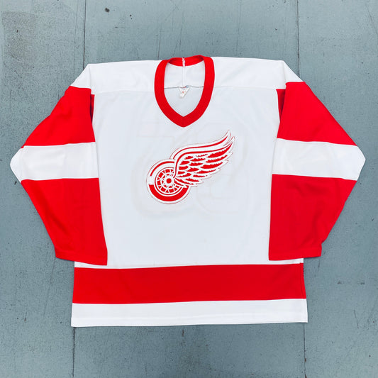 Detroit Red Wings: 1980's CCM No. 85 Petr Klima (No Name) Jersey (L)