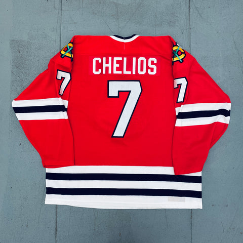 Chicago Blackhawks: Chris Chelios 1995 CCM Stitched Jersey (XL)