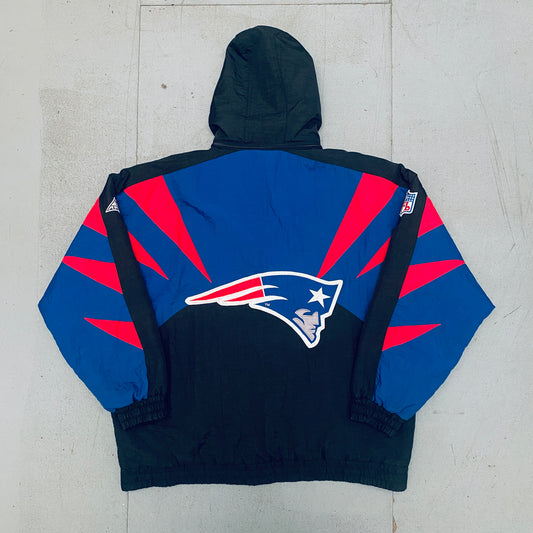 New England Patriots: 1990's Apex One Sharktooth Fullzip Proline Jacket (XL)