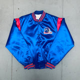 New York Giants: 1980's Satin Bomber Jacket (L/XL)