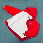 San Francisco 49ers: 1990's Reverse Spellout Fullzip Starter Parka Jacket (L)