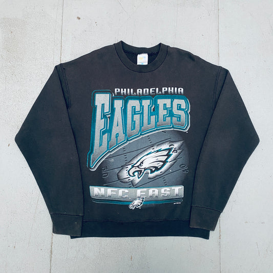 Philadelphia Eagles: 1996 Graphic Spellout Sweat (L)