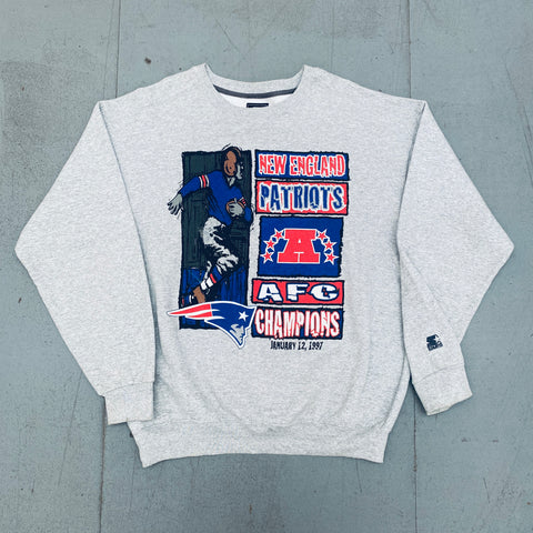 New England Patriots: 1997 AFC Champions Starter Sweat (XL)