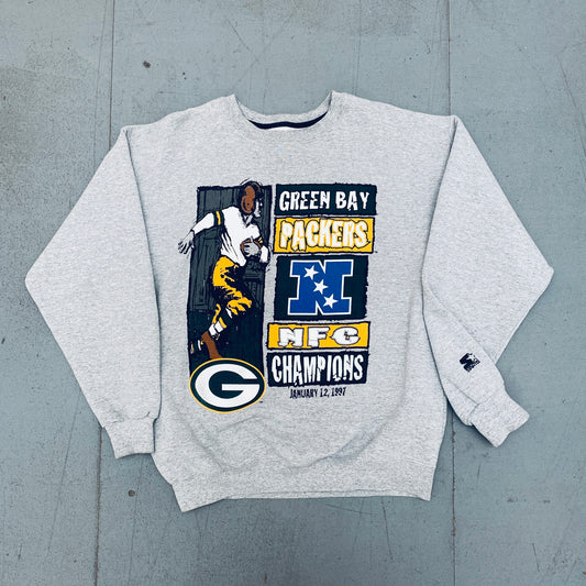 Green Bay Packers: 1997 NFC Champions Starter Sweat (L)