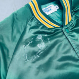 Green Bay Packers: 1990's Chalk Line Satin Bomber Jacket (L)