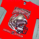 Tampa Bay Buccaneers: 1997 Pro Player Graphic Spellout Tee (M)