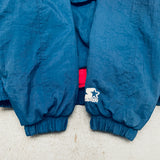 Atlanta Braves: 1990's 1/4 Zip Starter Breakaway Jacket (S/M)
