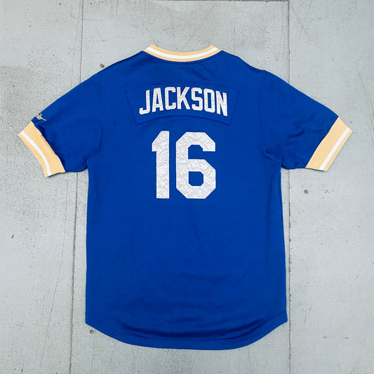 Kansas City Royals: Bo Jackson Cooperstown Collection Nike Throwback Stitched Jersey (L)