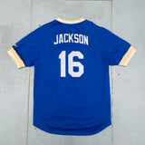 Kansas City Royals: Bo Jackson Cooperstown Collection Nike Throwback Stitched Jersey (L)