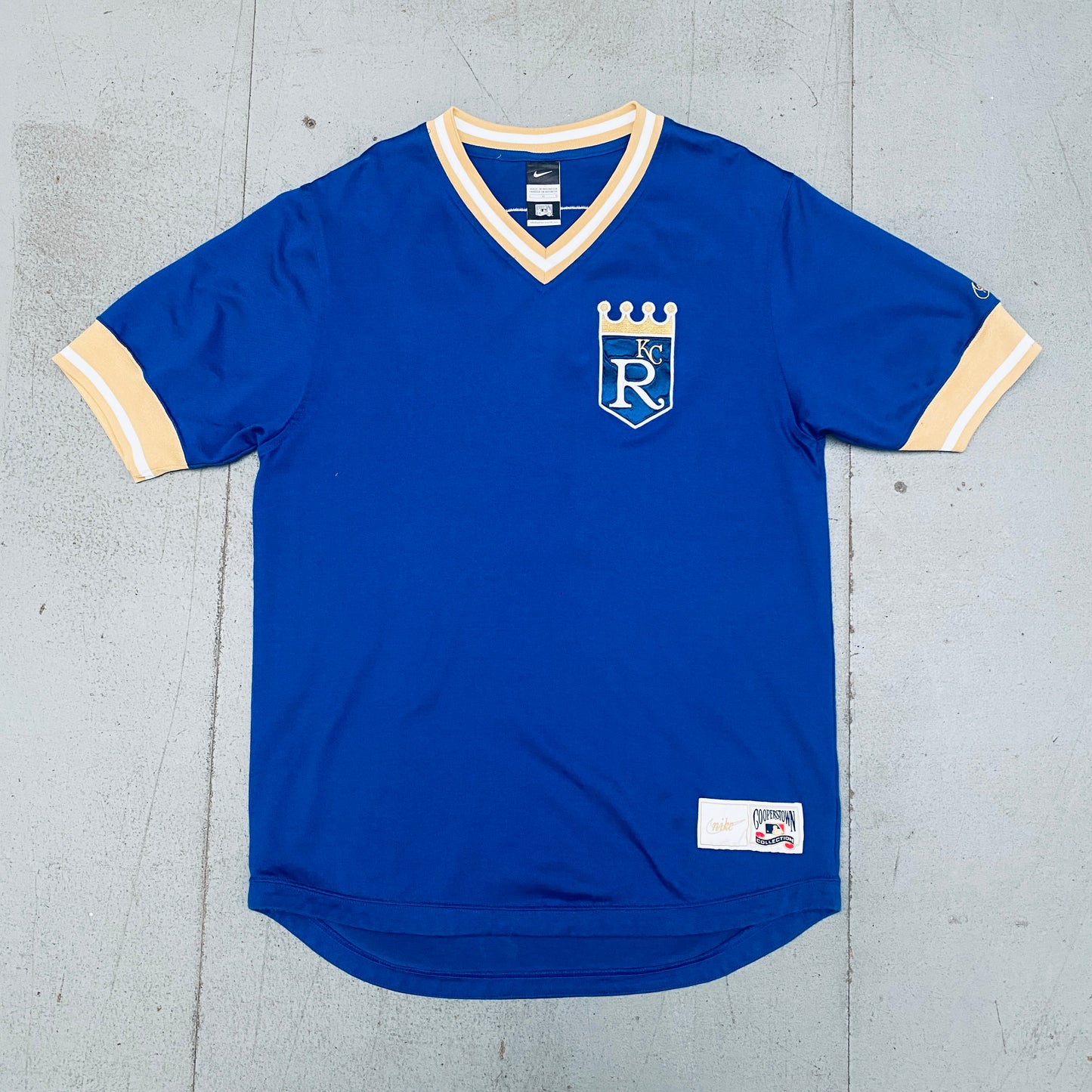 Kansas City Royals: Bo Jackson Cooperstown Collection Nike Throwback Stitched Jersey (L)