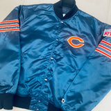 Chicago Bears: 1980's Satin "The Ditka" Proline Starter Bomber Jacket (XL)