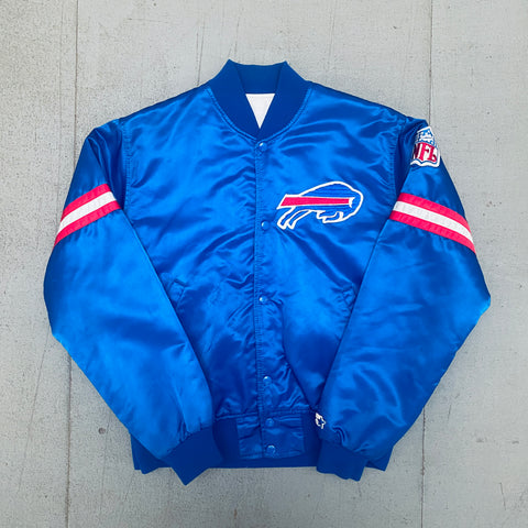 Buffalo Bills: 1980's Satin Proline Starter Bomber Jacket (M)