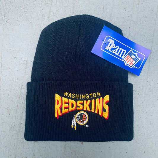 Washington Redskins: 1990's Embroidered Beanie - Deadstock BNWT