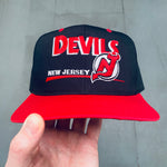 New Jersey Devils: 1990's Embroidered Snap - Deadstock BNWT
