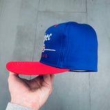 Quebec Nordiques: 1990's Embroidered Snapback - Deadstock BNWT