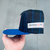 Sweden: 1994 World Cup USA 94 Embroidered Snapback - Dedstock BNWT