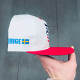 Sweden: 1994 World Cup USA 94 Embroidered Snapback - Deadstock BNWT