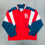 St. Louis Cardinals: 1990's Fullzip Starter Windbreaker (L)