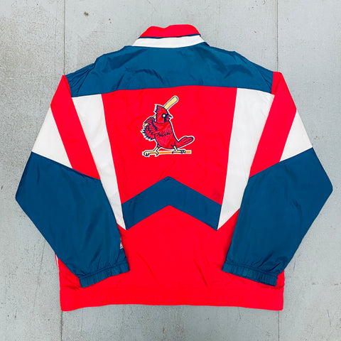 St. Louis Cardinals: 1990's Fullzip Starter Windbreaker (L)